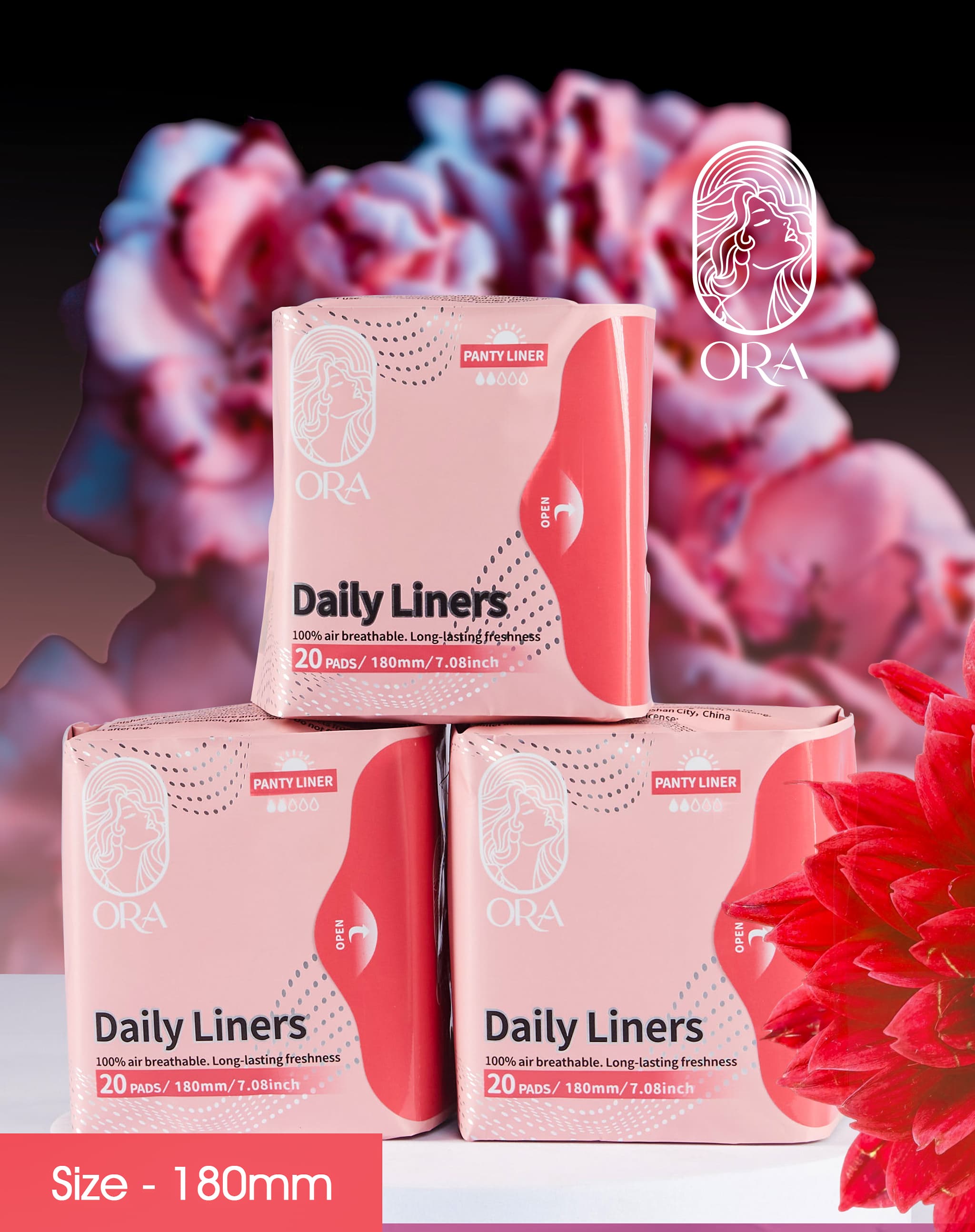ORA Pink — 180mm Daily Freshness