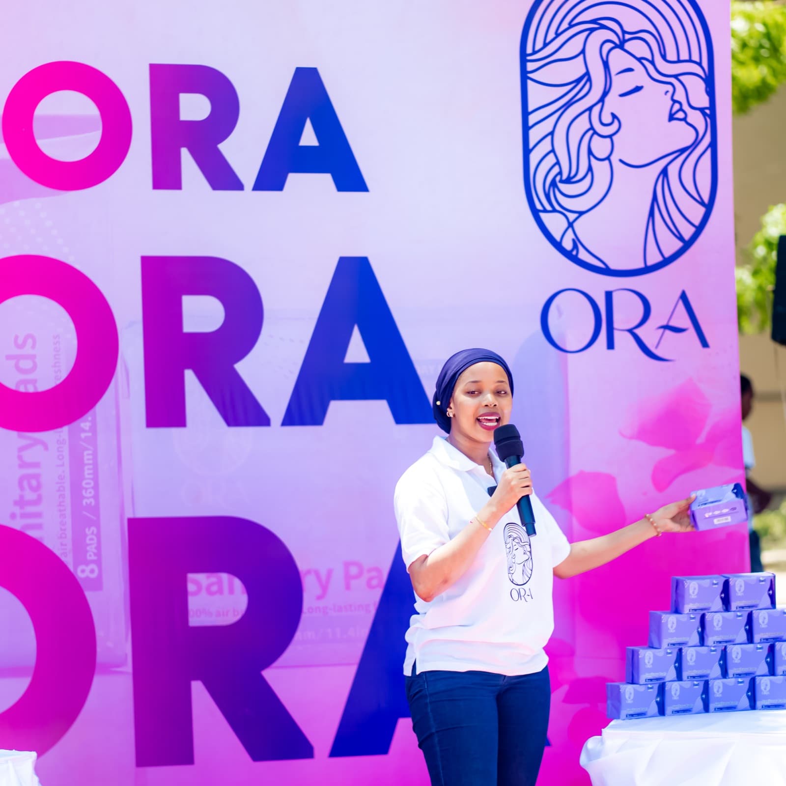 ORA school outreach in Tanzania