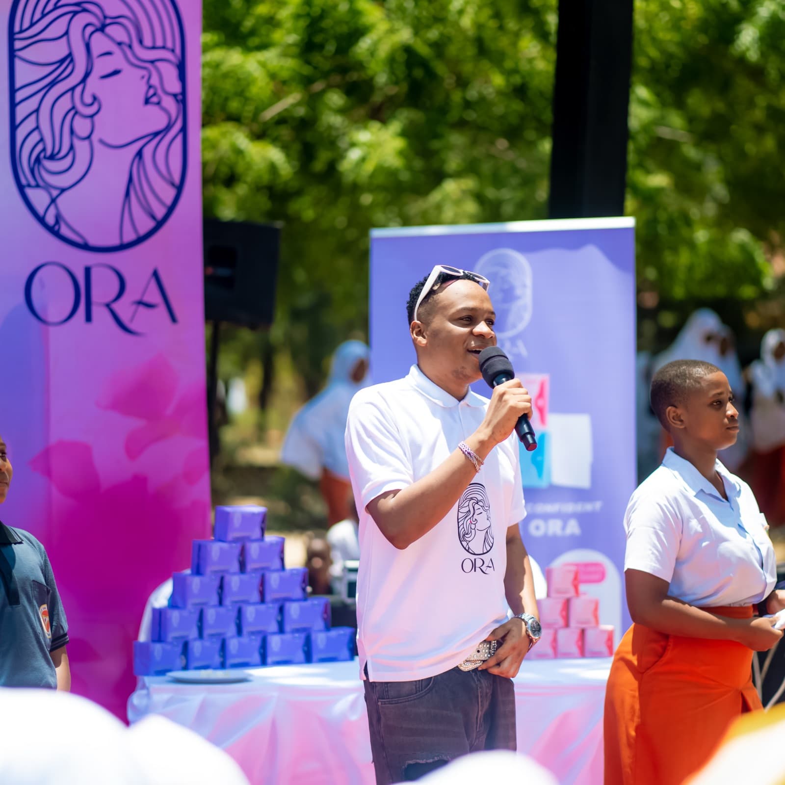 ORA outreach in Tanzania