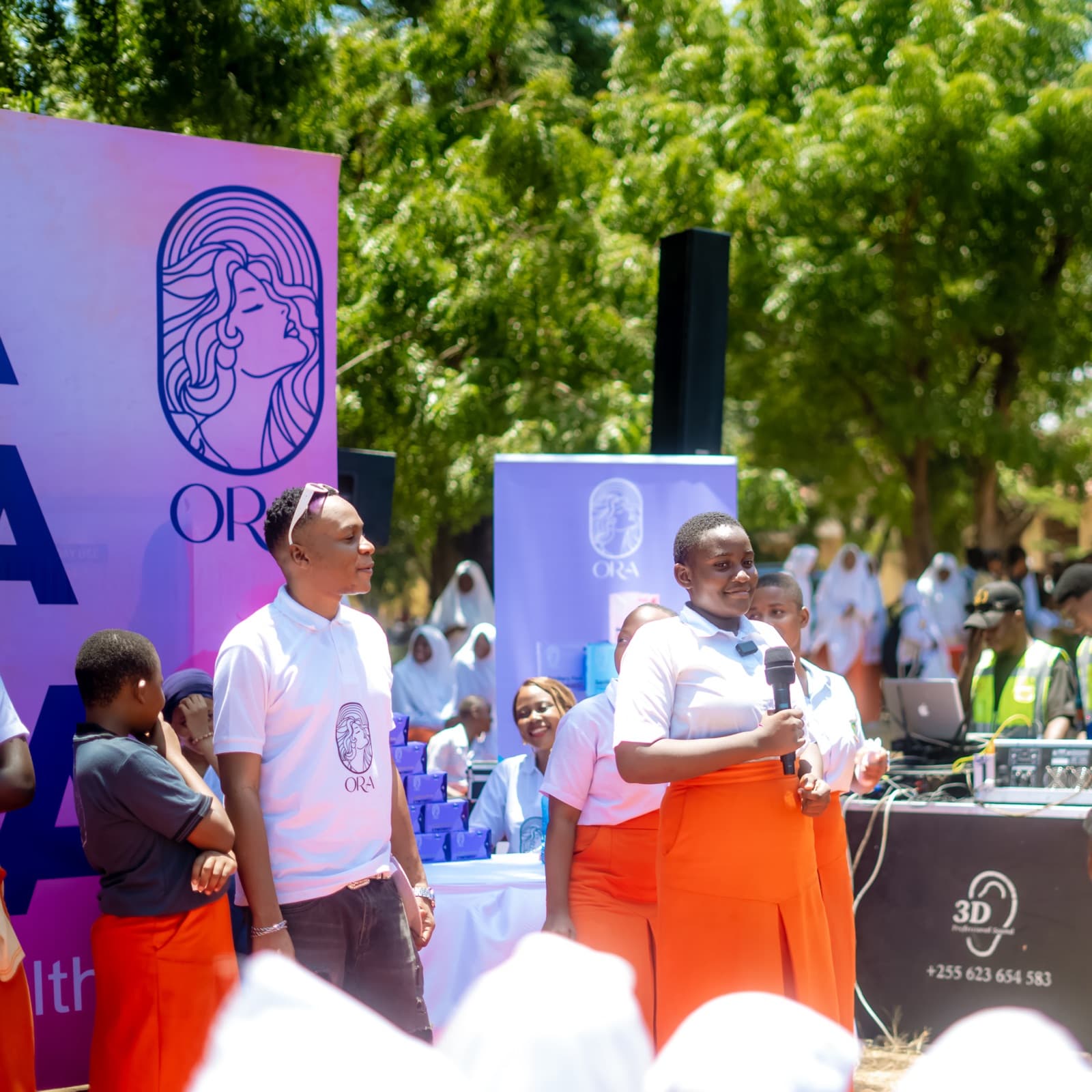 ORA school outreach in Tanzania