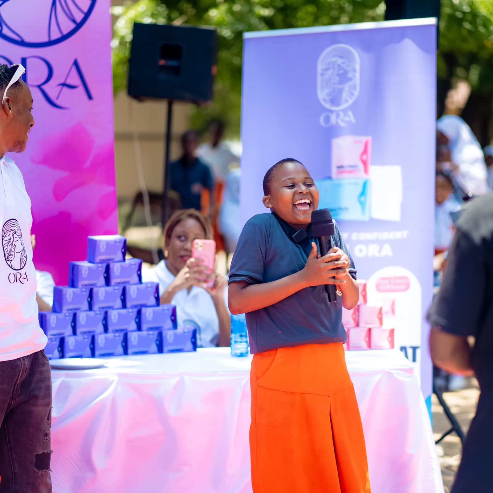 ORA outreach in Tanzania