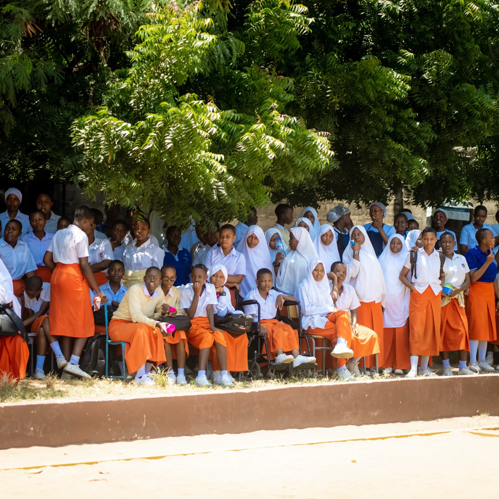 ORA school outreach in Tanzania